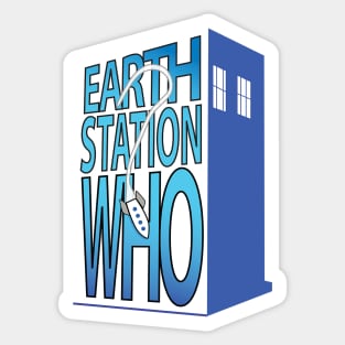 Earth Station Who Podcast Sticker